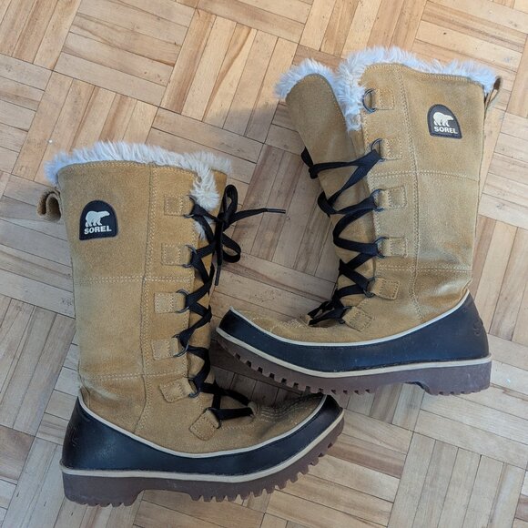 Sorel Size 8 Waterproof Lace-up Winter Boots - Picture 3 of 10
